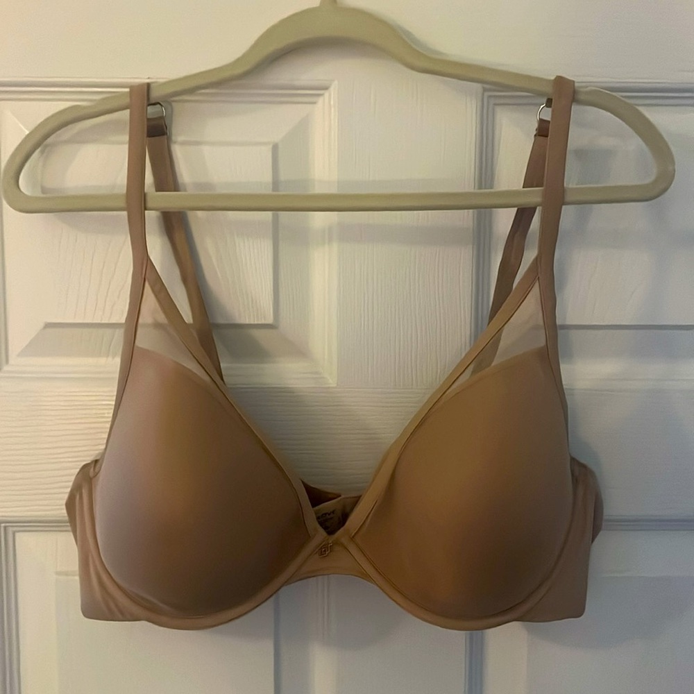 Thirdlove 24/7 Classic Contour Plunge Bra 40C Beige